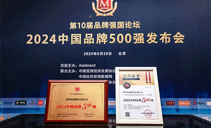 【逐梦新时代，品牌赢未来】哈药品牌荣登中国品牌500强